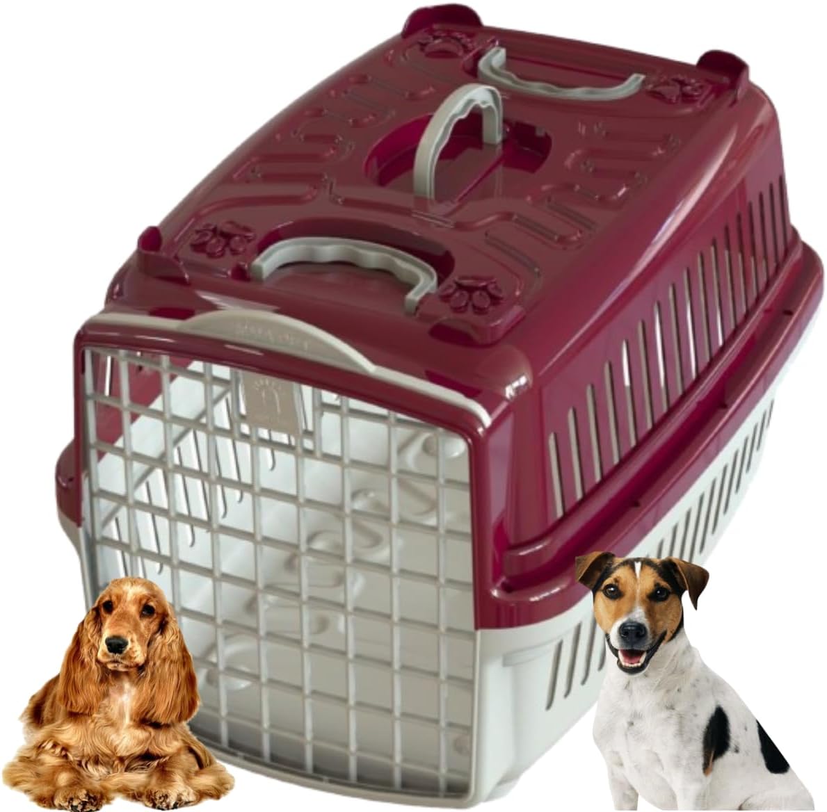 Caixa de Transporte MMA Pet N4 para Cachorro de Médio Porte 1 Caixa de Transporte MMA Pet N4 para Cachorro de Médio Porte