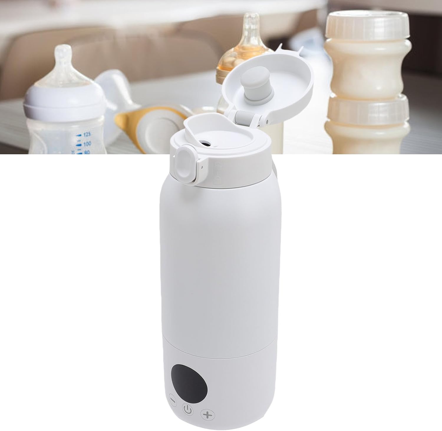 Aquecedor de Leite Portátil Yinhing com Display LED 500ml 4 Aquecedor de Leite Portátil Yinhing com Display LED 500ml - Imagem 4