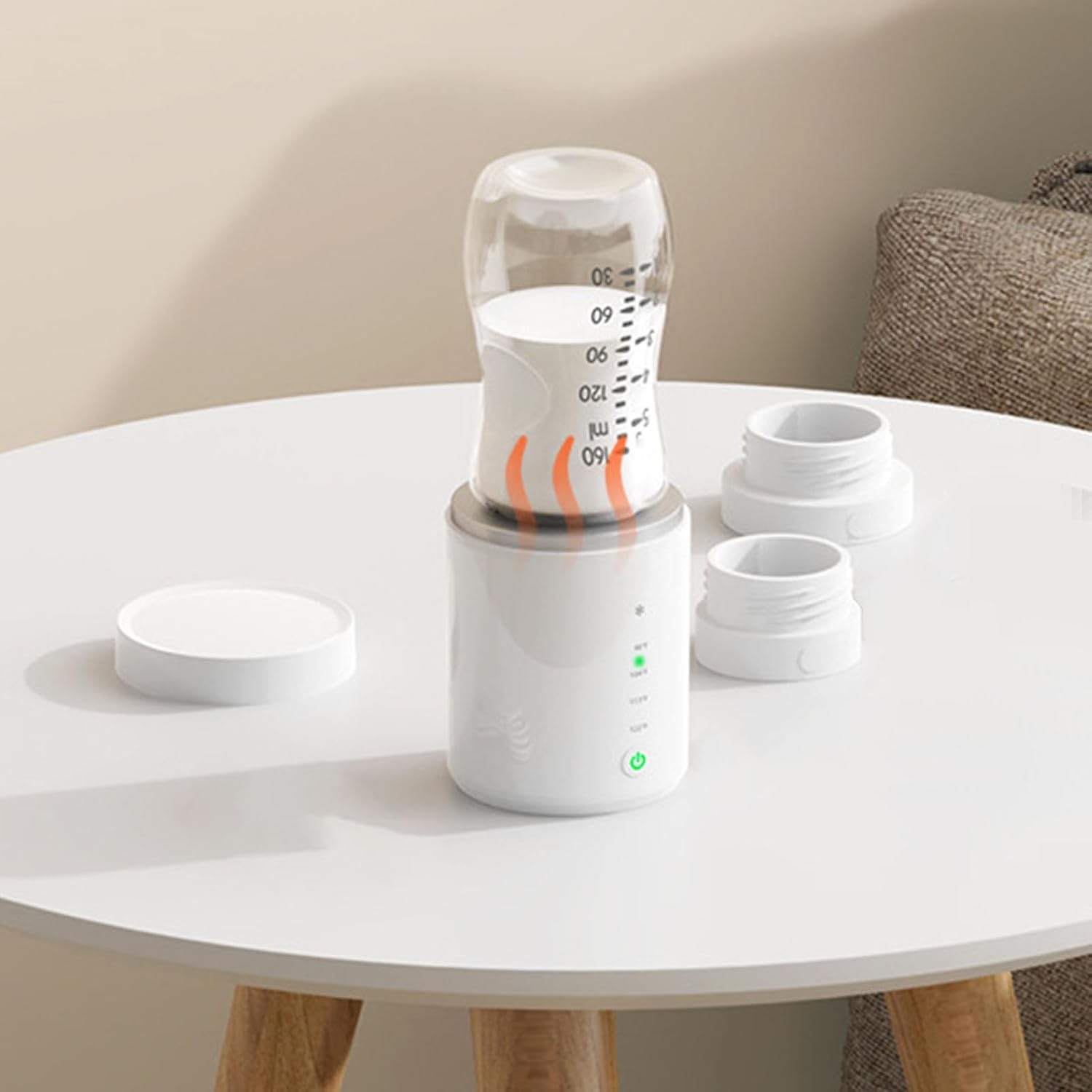 Aquecedor de Mamadeira Depisuta Portátil Recarregável Viagem 3 Aquecedor de Mamadeira Depisuta Portátil Recarregável Viagem - Imagem 3