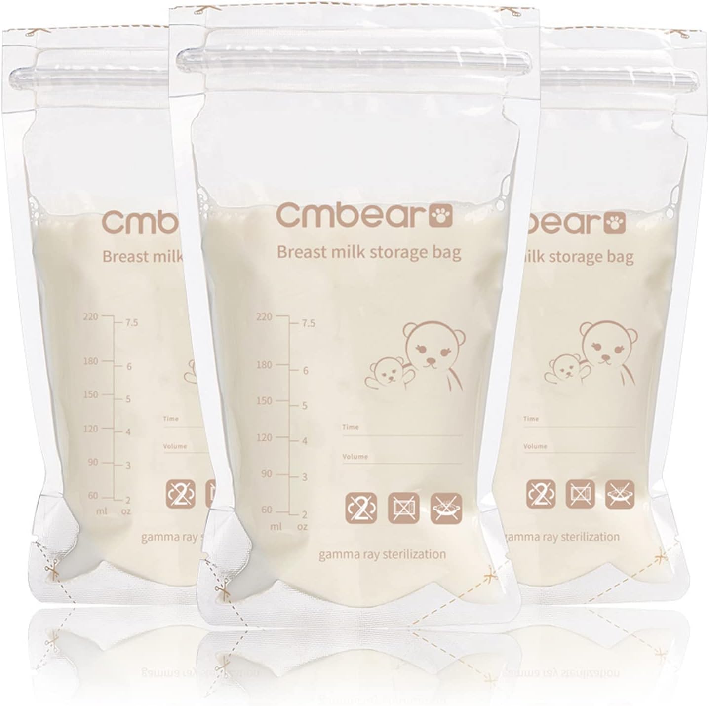 Saco de Armazenamento de Leite Materno 220ml 30 Unidades 6 Saco de Armazenamento de Leite Materno 220ml 30 Unidades - Imagem 6