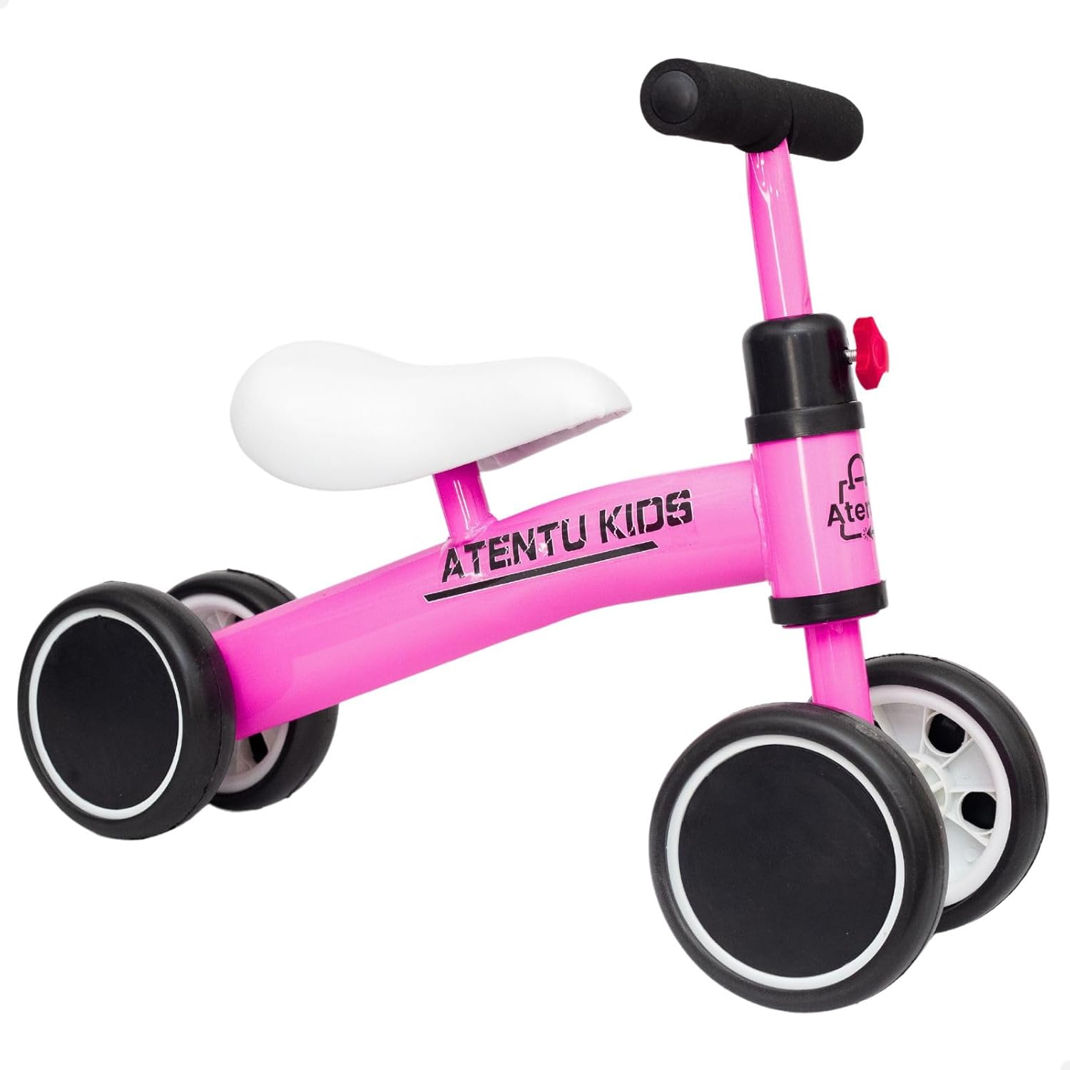 Bicicleta de Equilíbrio Atentu Tico-Tico Infantil 4 Rodas Rosa 1 Bicicleta de Equilíbrio Atentu Tico-Tico Infantil 4 Rodas Rosa