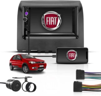Kit Multimídia Mp5 Genérico Mp5-2din-palio Com Câmera de Ré