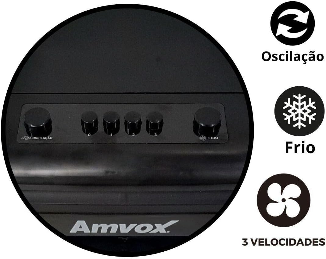 Climatizador Amvox ACL 018 com Fluxo de Ar Intenso e 18 Litros 6 Climatizador Amvox ACL 018 com Fluxo de Ar Intenso e 18 Litros - Imagem 6
