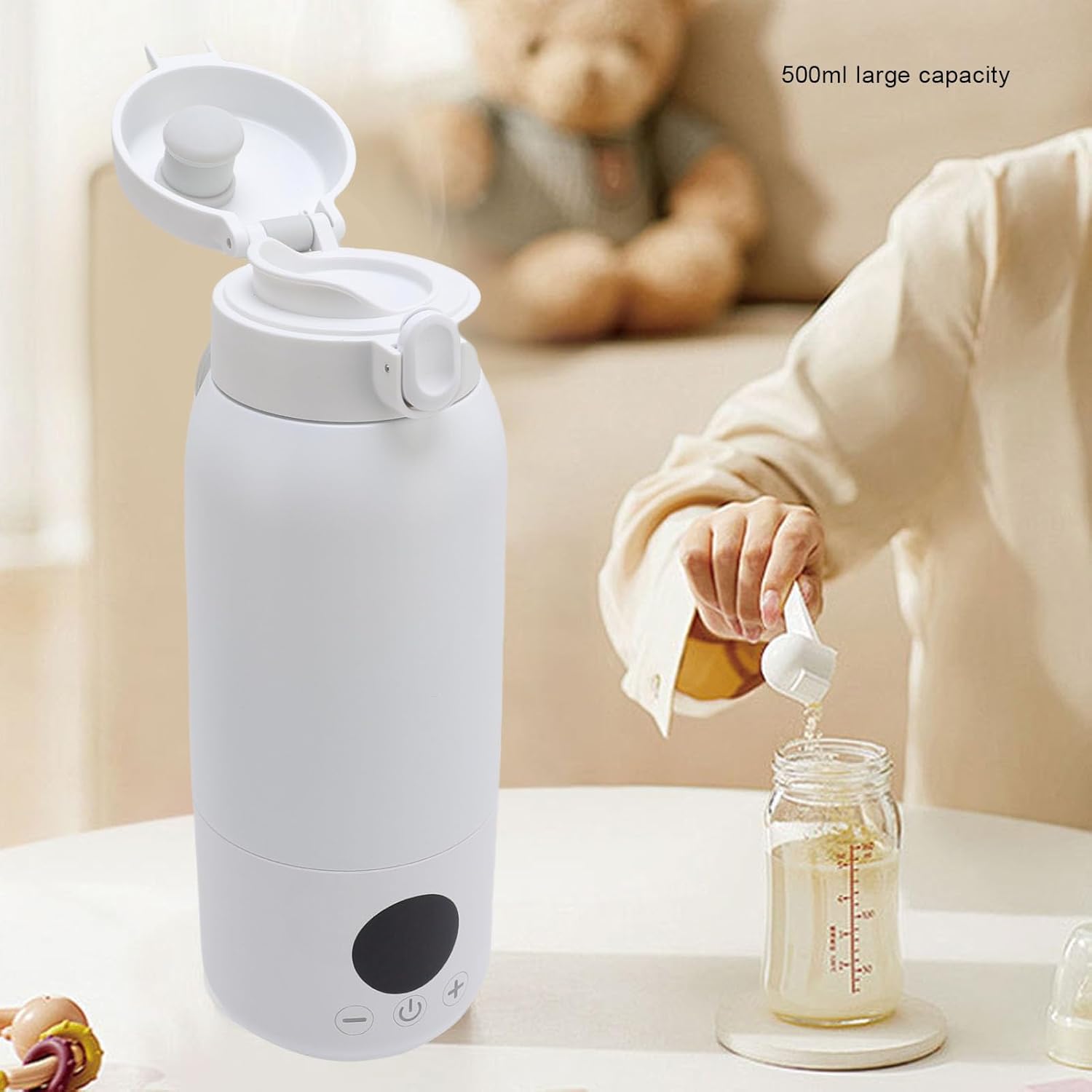 Aquecedor de Leite Portátil Yinhing com Display LED 500ml 5 Aquecedor de Leite Portátil Yinhing com Display LED 500ml - Imagem 5