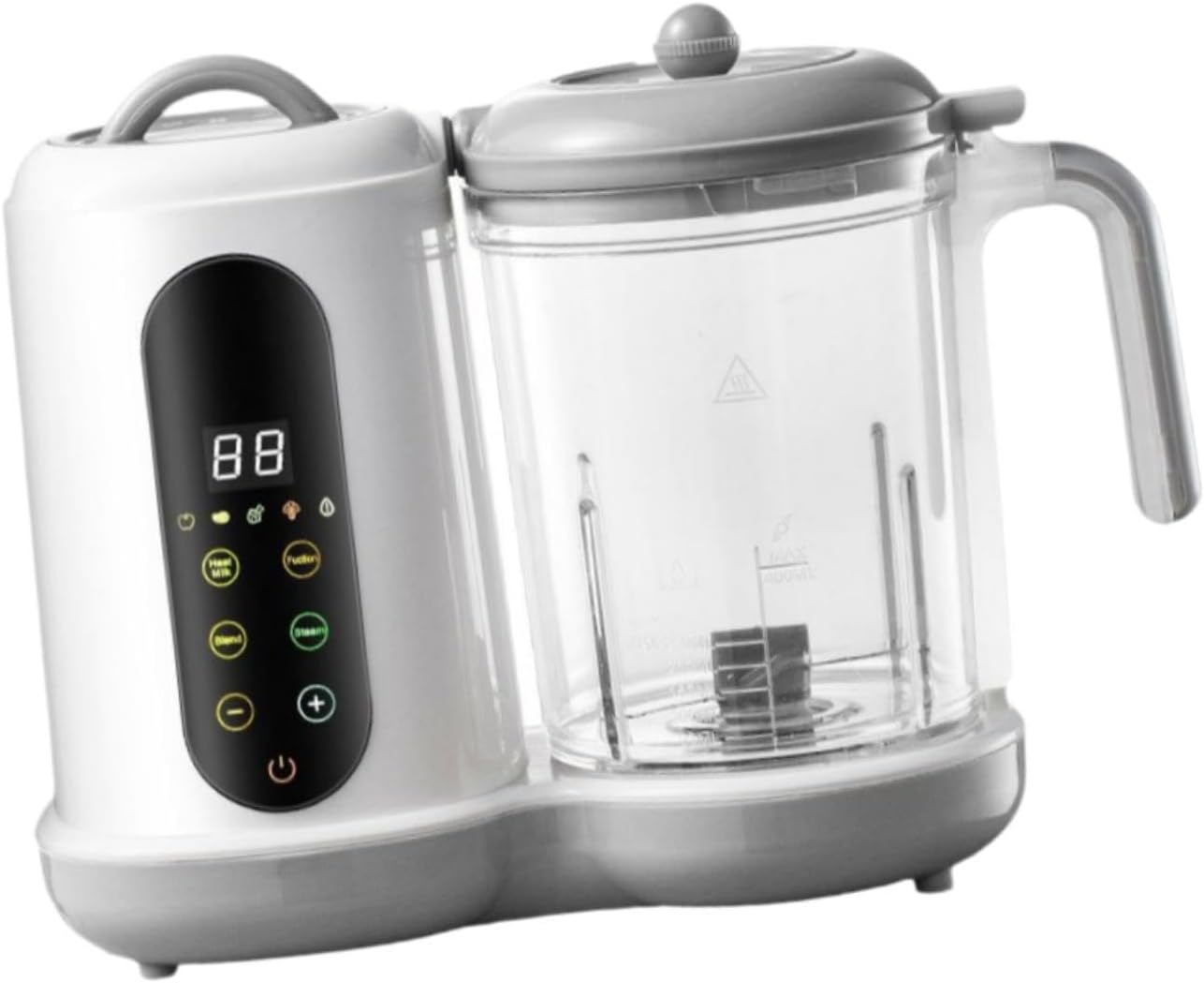 Processador de Alimentos Shamjina para Bebês Vapor e Liquidificador 6 Processador de Alimentos Shamjina para Bebês Vapor e Liquidificador - Imagem 6