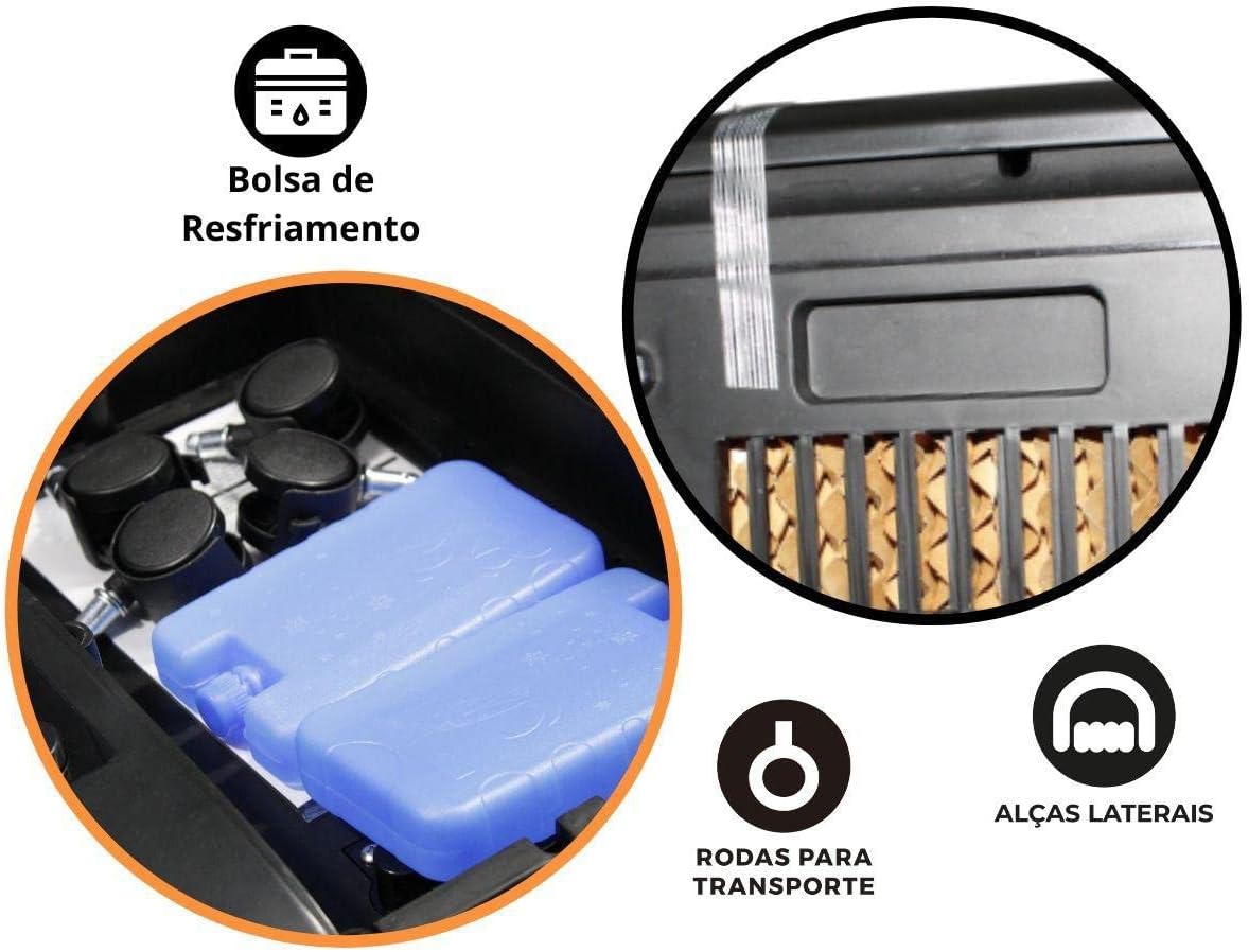 Climatizador Amvox ACL 018 com Fluxo de Ar Intenso e 18 Litros 7 Climatizador Amvox ACL 018 com Fluxo de Ar Intenso e 18 Litros - Imagem 7