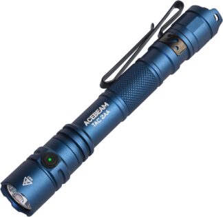 Lanterna Acebeam TAC 2AA Tática LED 1400 Lumens Recarregável