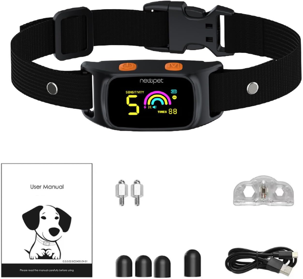 Coleira Anti-Latido NEWPET NP6945 Recarregável para Cachorros 7 Coleira Anti-Latido NEWPET NP6945 Recarregável para Cachorros - Imagem 7