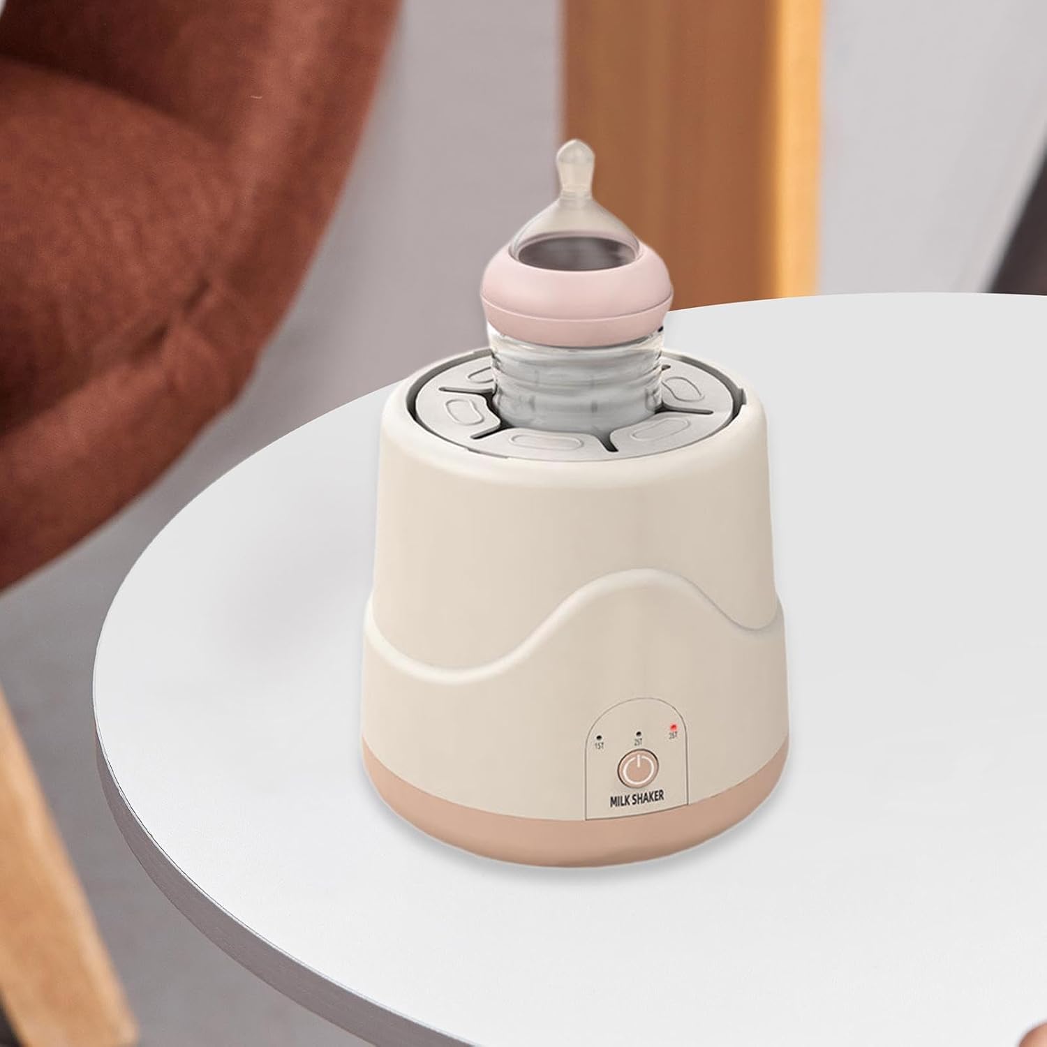 Agitador Elétrico TTETTZ para Leite de Bebê Rosa Automático 3 Agitador Elétrico TTETTZ para Leite de Bebê Rosa Automático - Imagem 3