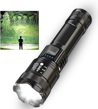 Lanterna Tática Genérico EC6960 Recarregável USB 1800 Lumens