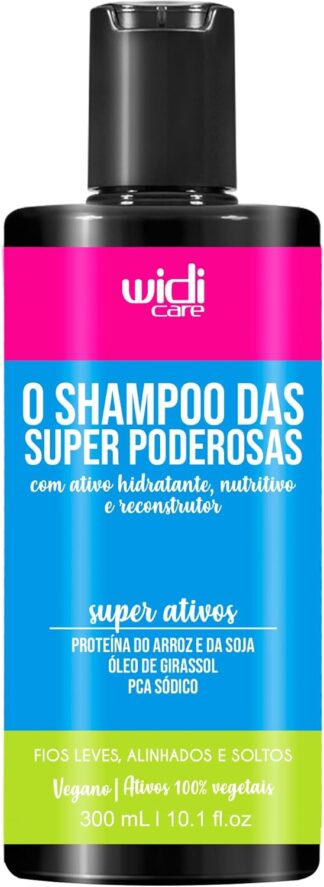Widi Care Shampoo Super Poderosas 300ml Tratamento para Cabelos