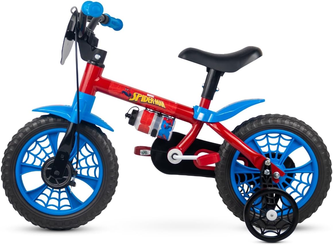 Bicicleta Infantil Nathor Spider-Man Aro 12 com Rodinhas 3 Bicicleta Infantil Nathor Spider-Man Aro 12 com Rodinhas - Imagem 3