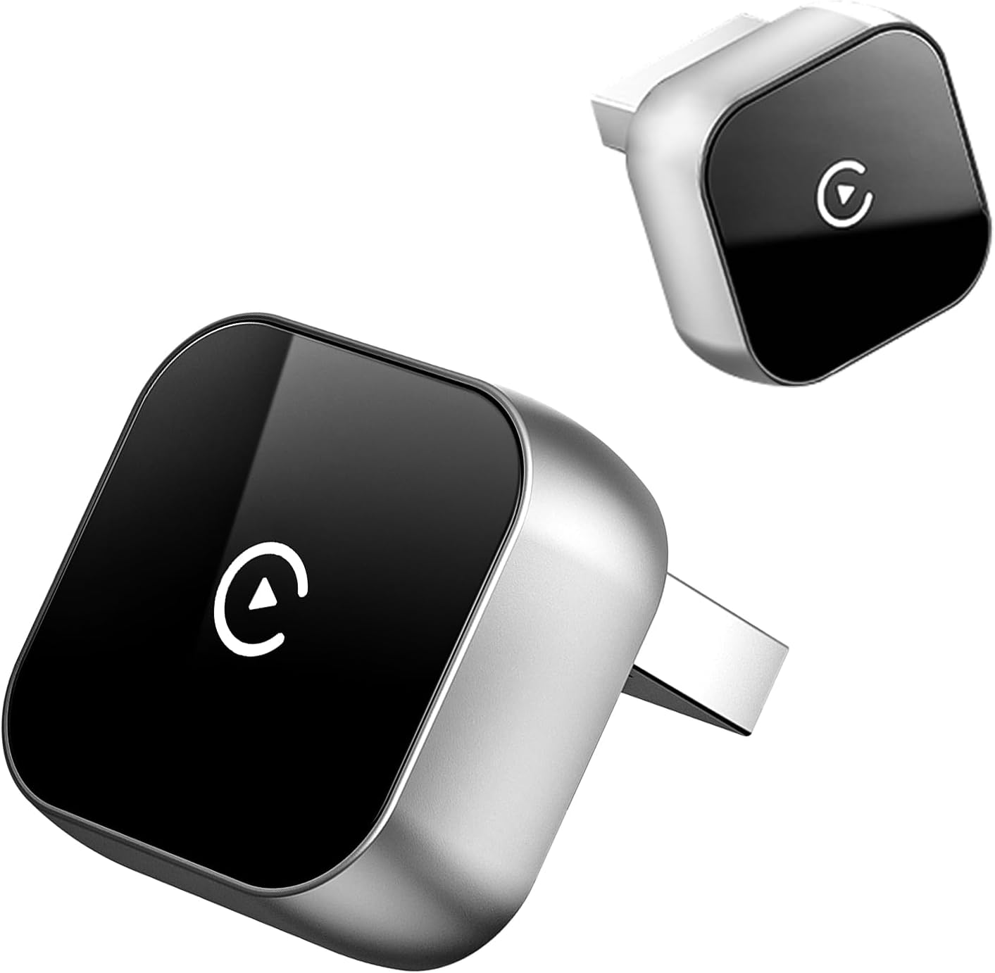 Adaptador TPSOJJY 2 em 1 Wireless CarPlay e Android para Carros 1 Adaptador TPSOJJY 2 em 1 Wireless CarPlay e Android para Carros