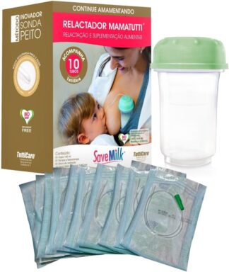 Relactador SaveMilk Mamatutti para Amamentação e Suplementação