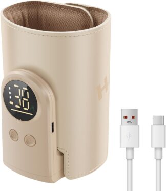 Aquecedor de Mamadeira Tcwhniev Portátil com Ajuste de Temperatura