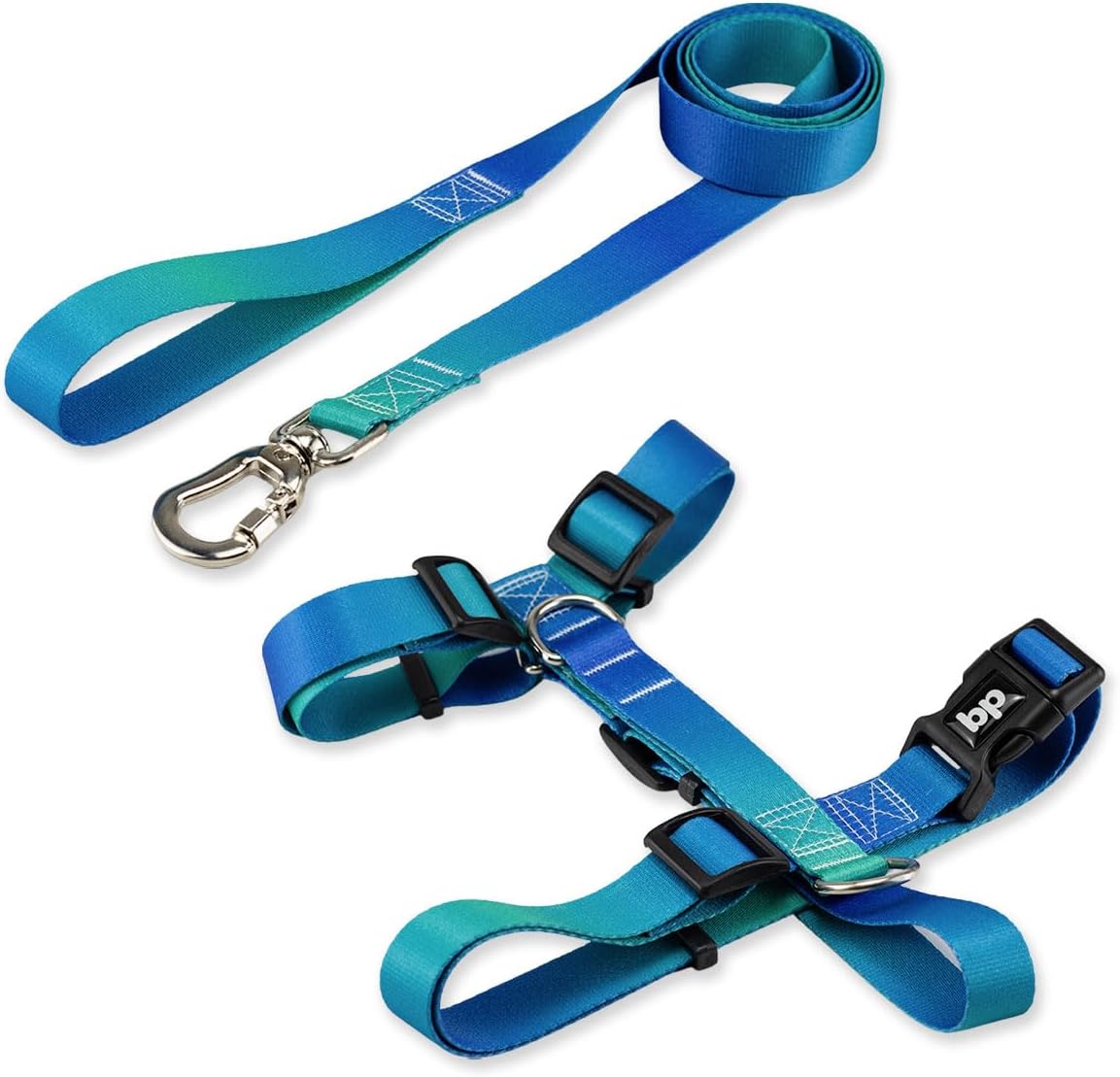 Coleira Peitoral com Guia Basic Pet Tradicional para Cães Grande 1 Coleira Peitoral com Guia Basic Pet Tradicional para Cães Grande