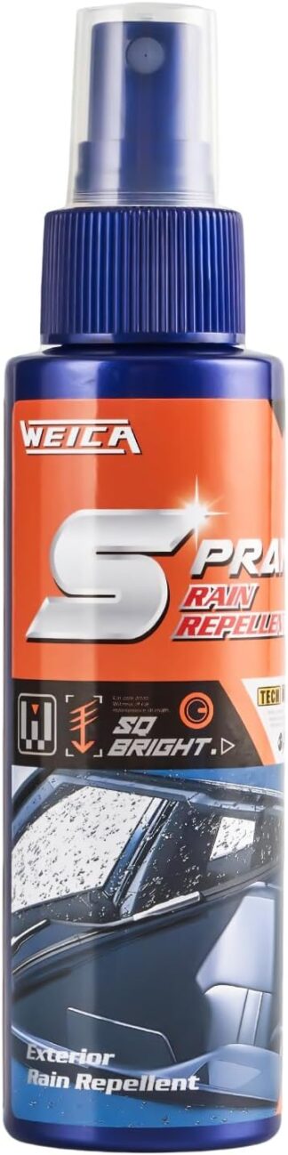 Spray Repelente de Água WEICA Rain Ready para Vidros 100ml