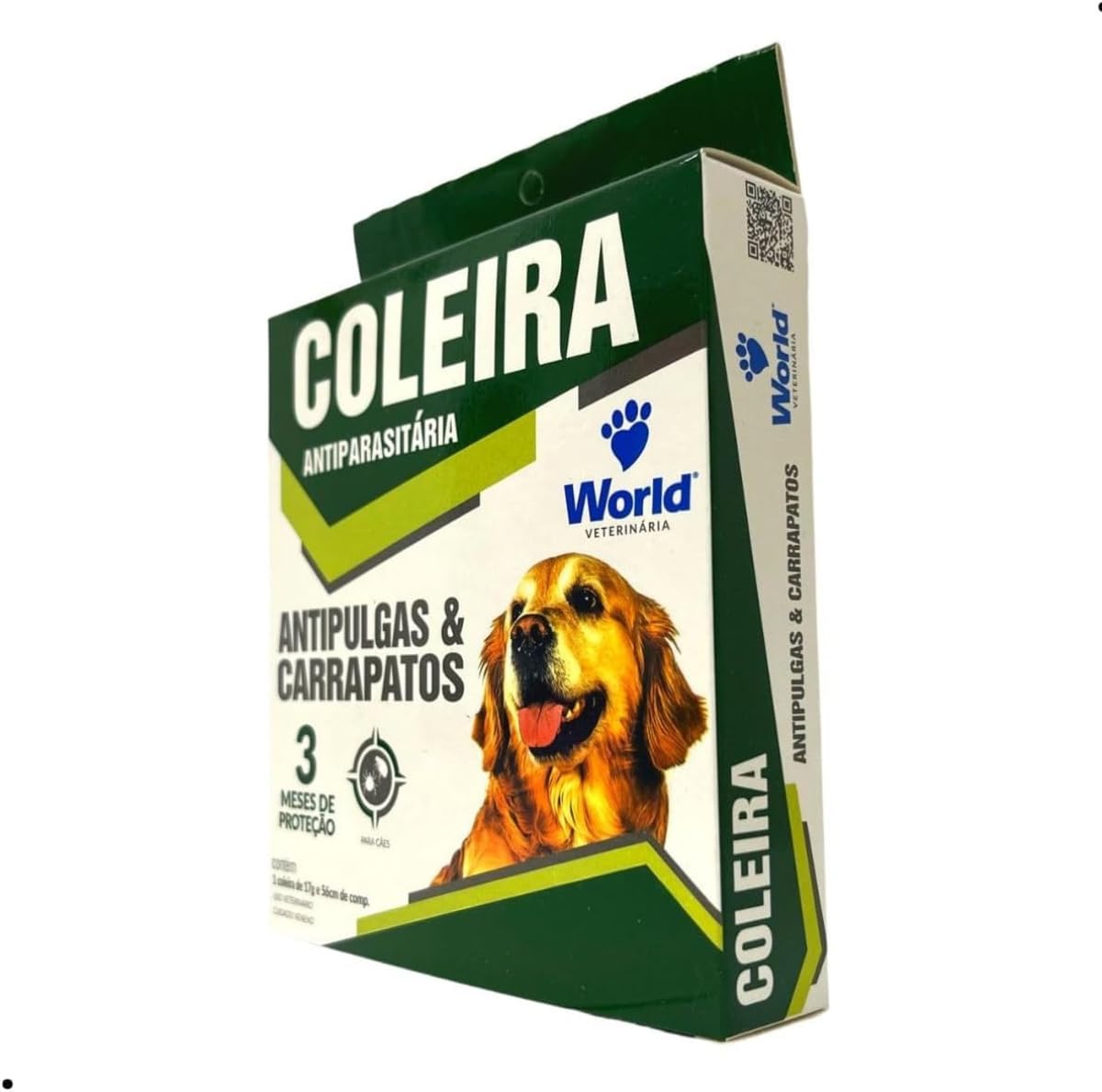 Kit 2 Coleiras Antipulgas e Carrapatos Dugs World Veterinária 5 Kit 2 Coleiras Antipulgas e Carrapatos Dugs World Veterinária - Imagem 5
