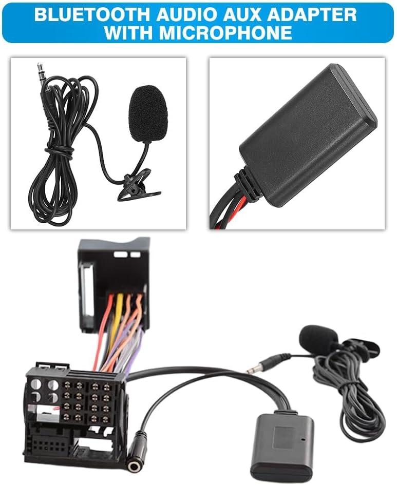 Adaptador Bluetooth TOTMOX para BMW e Mini Cooper com Microfone 4 Adaptador Bluetooth TOTMOX para BMW e Mini Cooper com Microfone - Imagem 4