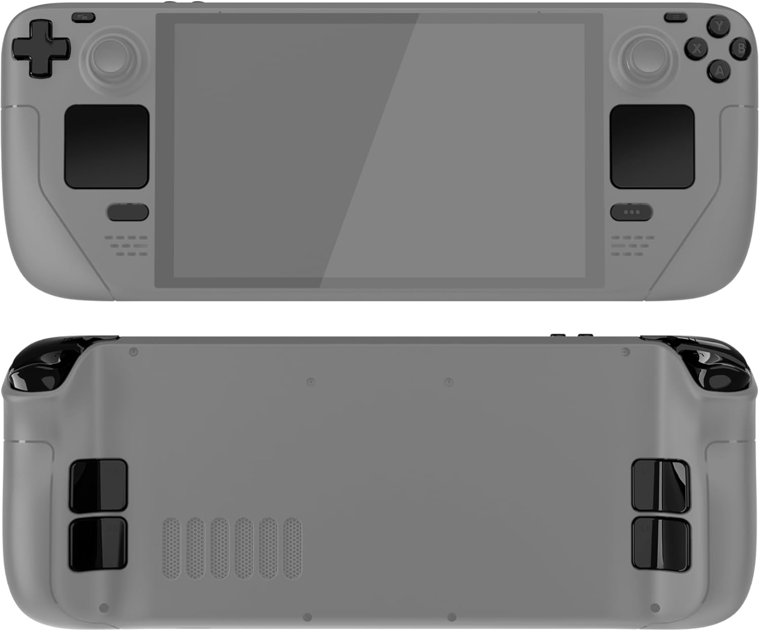 Botões eXtremeRate Steam Deck OLED Conjunto Completo Preto 1 Botões eXtremeRate Steam Deck OLED Conjunto Completo Preto