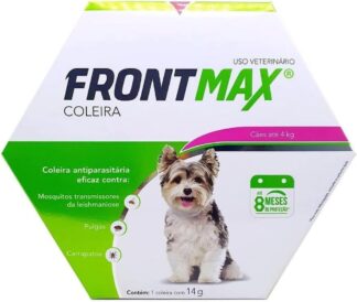 Coleira Antiparasitária Vetoquinol Frontmax para Cães até 4kg
