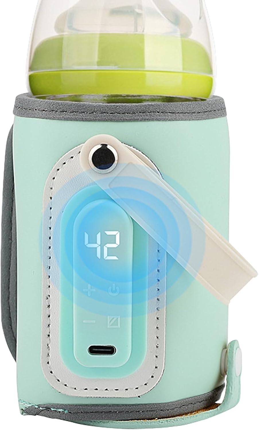 Aquecedor de Mamadeira Portátil USB para Leite Materno Infantil 8 Aquecedor de Mamadeira Portátil USB para Leite Materno Infantil - Imagem 8