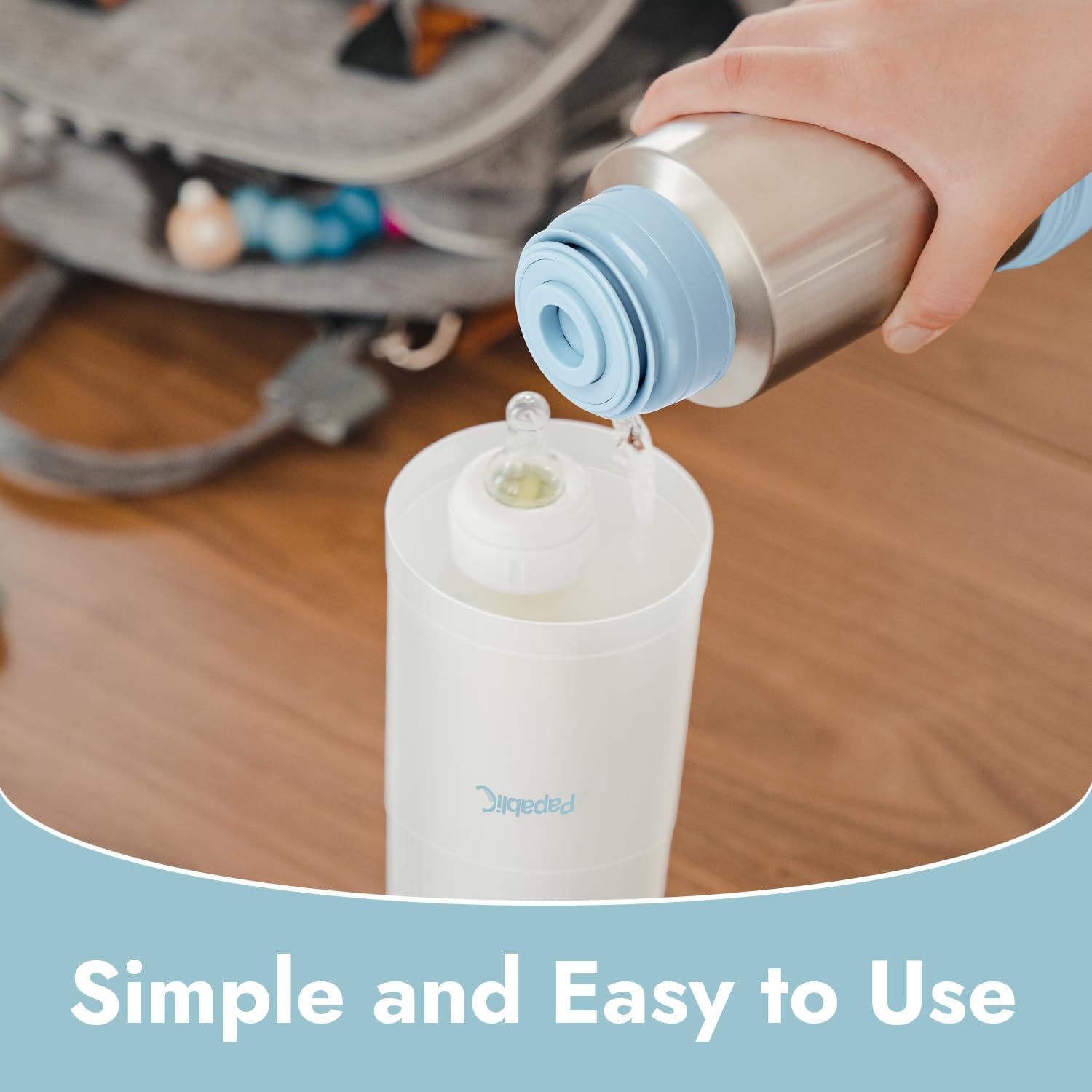 Aquecedor de Mamadeira Portátil Papablic Plus para Viagem 5 Aquecedor de Mamadeira Portátil Papablic Plus para Viagem - Imagem 5