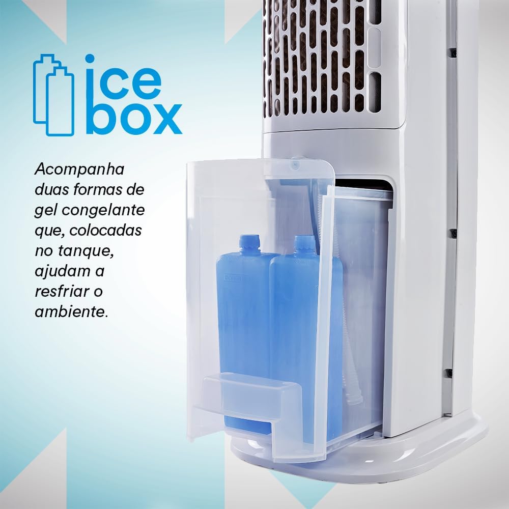 Climatizador de Ar EOS Artic Fresh 5 Litros 4 em 1 com Controle 5 Climatizador de Ar EOS Artic Fresh 5 Litros 4 em 1 com Controle - Imagem 5