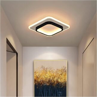 Luminária de Teto EKROTOK LED 24x24cm 3 Cores para Ambientes