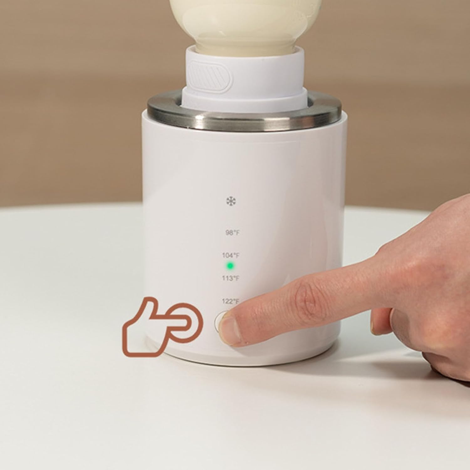 Aquecedor de Mamadeira Depisuta Portátil Recarregável Viagem 4 Aquecedor de Mamadeira Depisuta Portátil Recarregável Viagem - Imagem 4