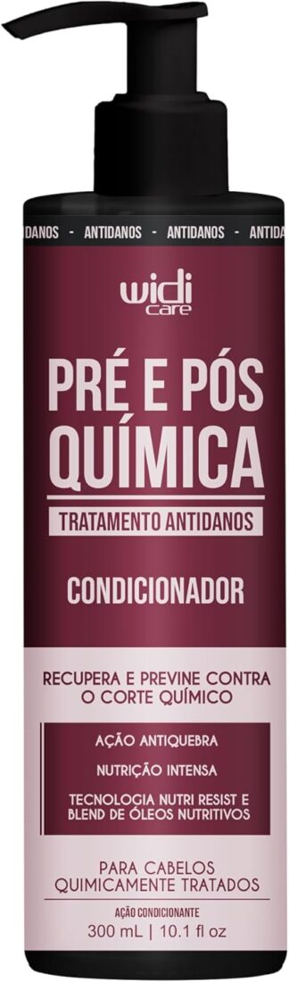 Condicionador Widi Care Pré e Pós Química 300ml Nutrição Capilar