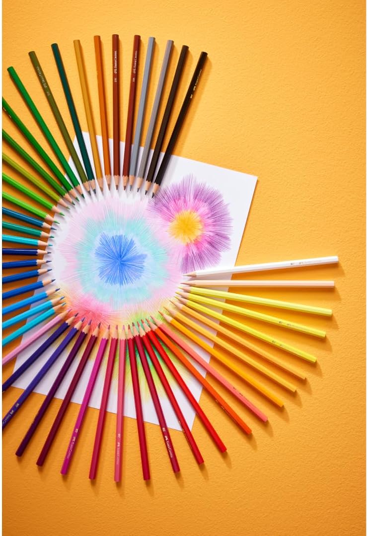 Lápis de Cor Faber-Castell 24 Cores Sextavado Modelo 120124 5 Lápis de Cor Faber-Castell 24 Cores Sextavado Modelo 120124 - Imagem 5