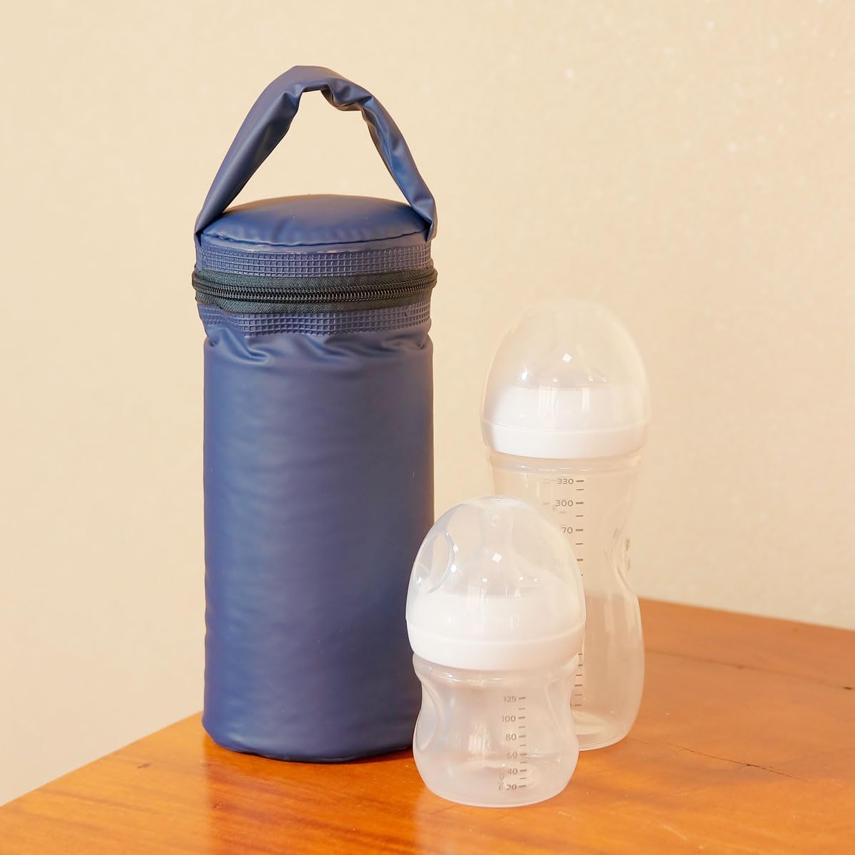 Porta Mamadeira Térmico Impermeável 1 Litro para Bebê Azul 2 Porta Mamadeira Térmico Impermeável 1 Litro para Bebê Azul - Imagem 2