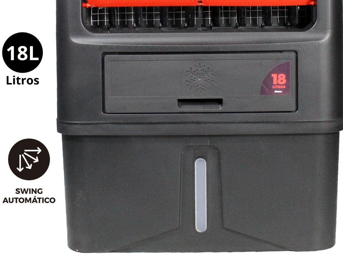 Climatizador Amvox ACL 018 com Fluxo de Ar Intenso e 18 Litros 4 Climatizador Amvox ACL 018 com Fluxo de Ar Intenso e 18 Litros - Imagem 4