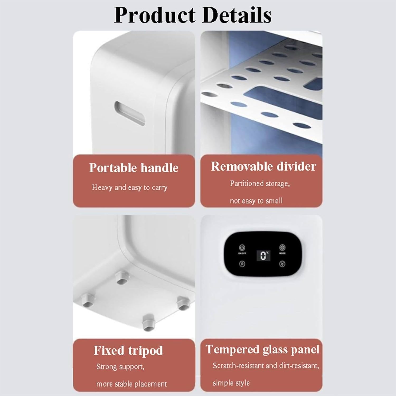 Mini Geladeira Portátil GAOQLX-RSDK 20L para Carro e Casa 8 Mini Geladeira Portátil GAOQLX-RSDK 20L para Carro e Casa - Imagem 8