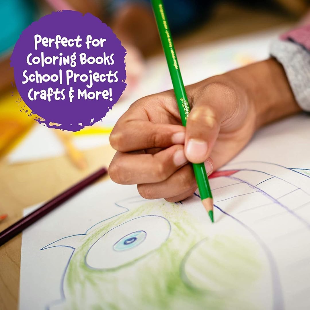 Lápis de Cor Crayola 120 Cores Conjunto para Desenho Profissional 5 Lápis de Cor Crayola 120 Cores Conjunto para Desenho Profissional - Imagem 5