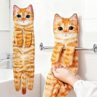 Toalha de Mão Funny Hand Towel Decorativa Super Absorvente