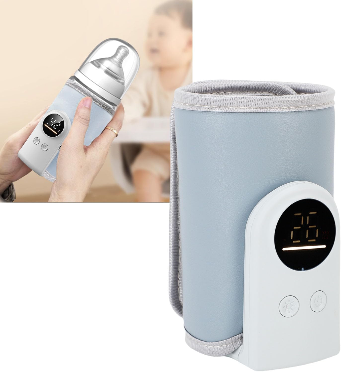 Aquecedor de Mamadeiras ZJchao Portátil USB para Viagem 7 Aquecedor de Mamadeiras ZJchao Portátil USB para Viagem - Imagem 7