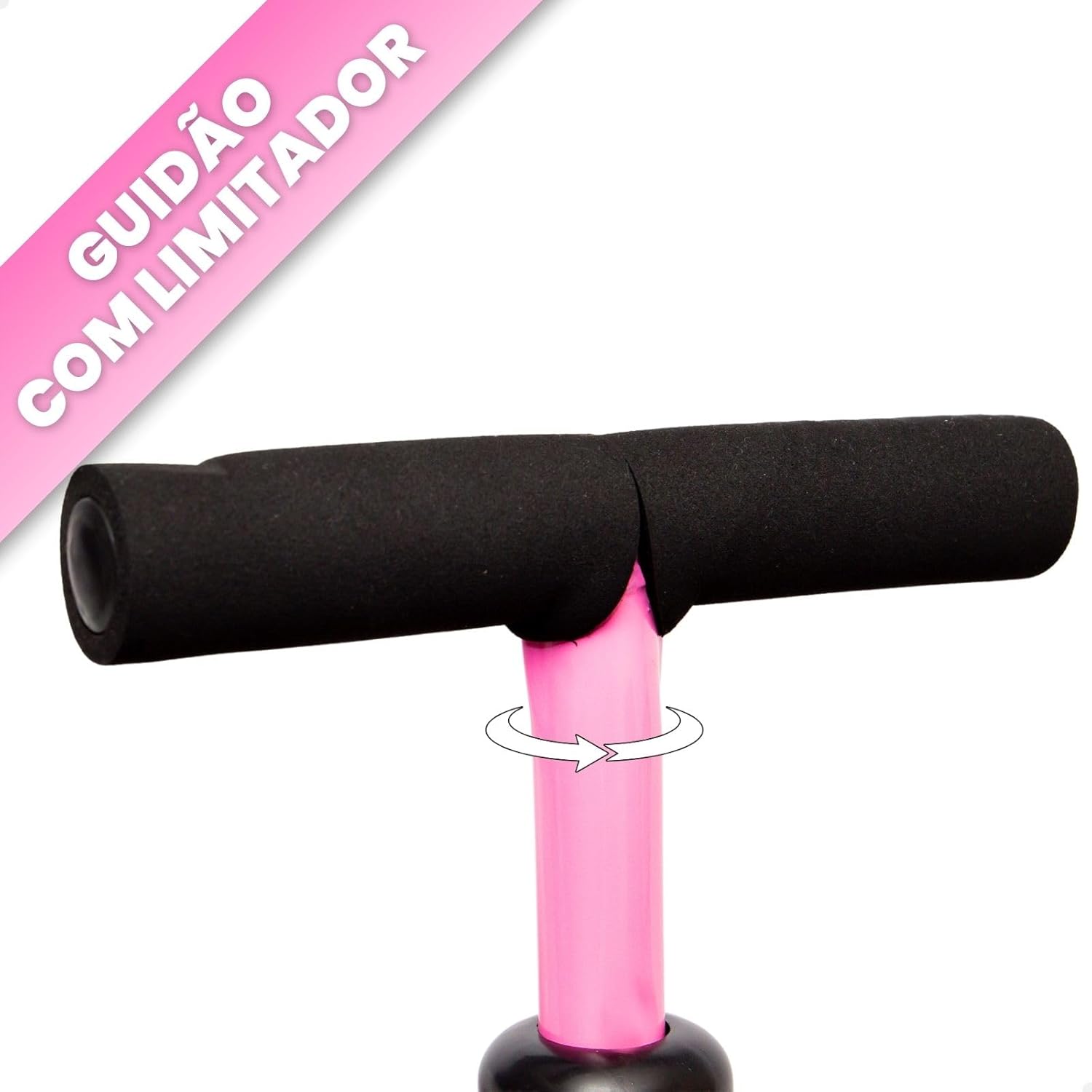 Bicicleta de Equilíbrio Atentu Tico-Tico Infantil 4 Rodas Rosa 4 Bicicleta de Equilíbrio Atentu Tico-Tico Infantil 4 Rodas Rosa - Imagem 4