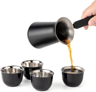 Cafeteira Turca UNISWEET Turkish Coffee Pot de Aço Inoxidável