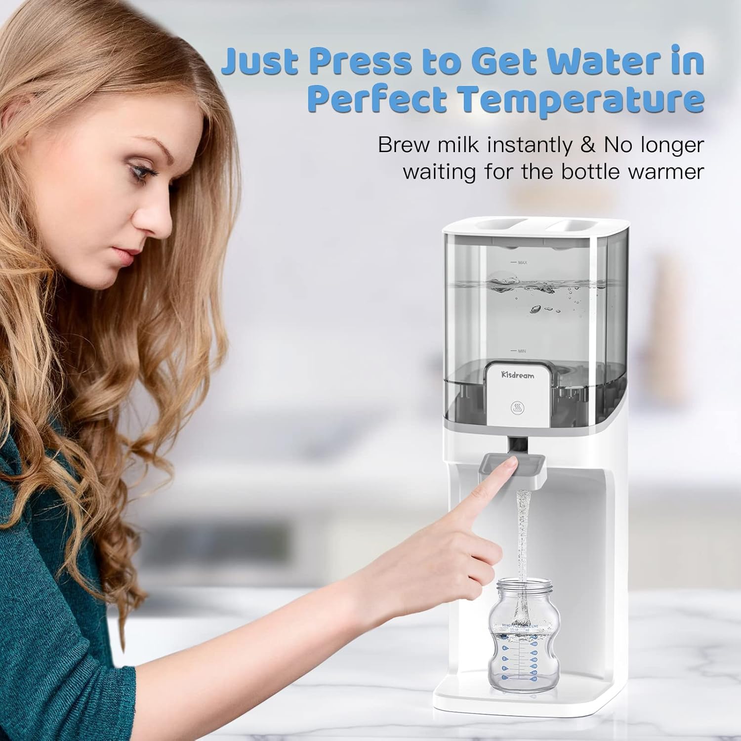 Aquecedor de Mamadeira Kisdream ZCW-TN1816 com Termostato 24h 2 Aquecedor de Mamadeira Kisdream ZCW-TN1816 com Termostato 24h - Imagem 2