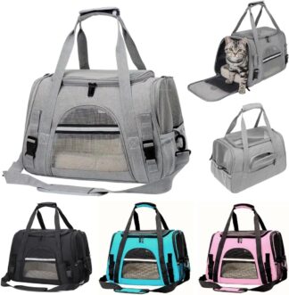 Bolsa Transporte Pet Genérico Modelo 1 Viagem Avião Cães Gatos