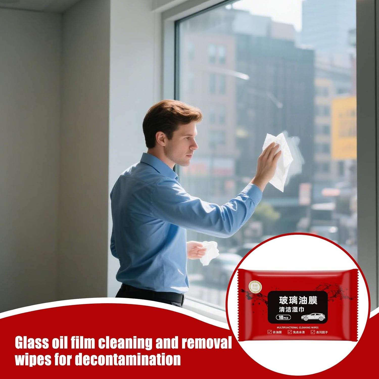 Removedor de Película de Óleo para Para-brisas de Carro Limpeza 2 Removedor de Película de Óleo para Para-brisas de Carro Limpeza - Imagem 2