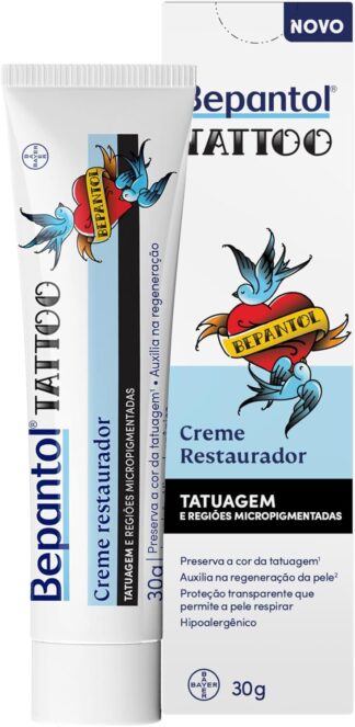 Pomada Bepantol Derma Tattoo Hidratante Restaurador 30g