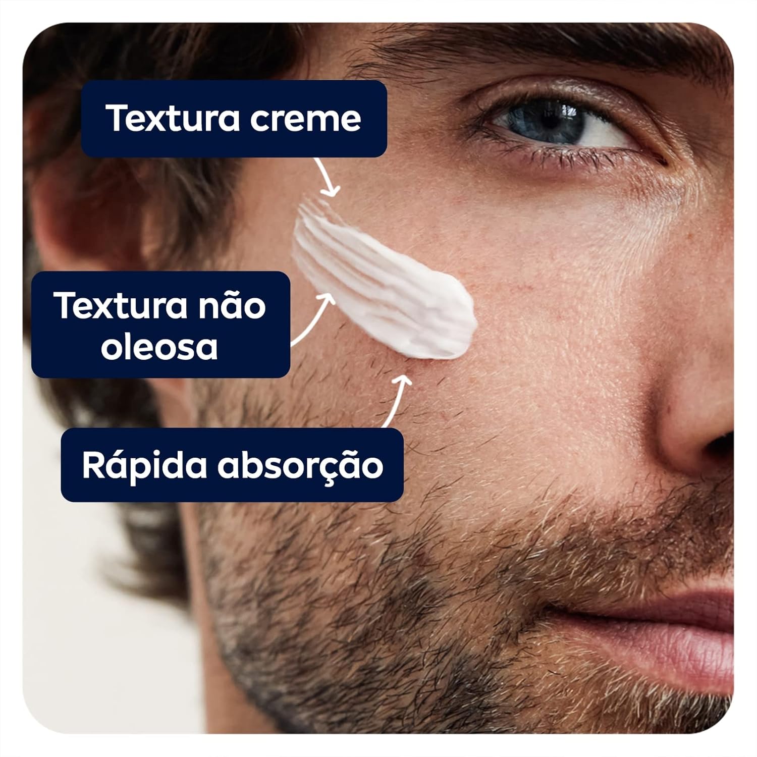 Creme Hidratante Nivea Men 4 em 1 30g para Rosto e Corpo 4 Creme Hidratante Nivea Men 4 em 1 30g para Rosto e Corpo - Imagem 4