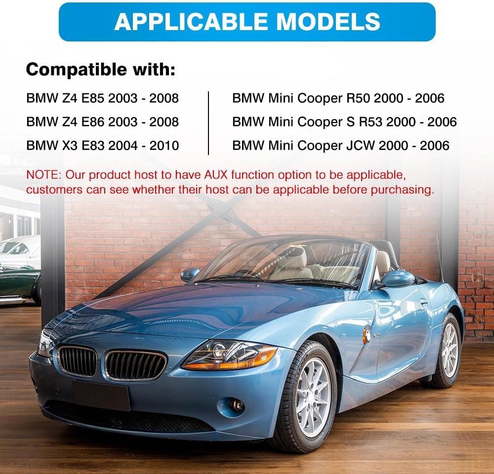 Adaptador Bluetooth TOTMOX para BMW e Mini Cooper com Microfone 3 Adaptador Bluetooth TOTMOX para BMW e Mini Cooper com Microfone - Imagem 3