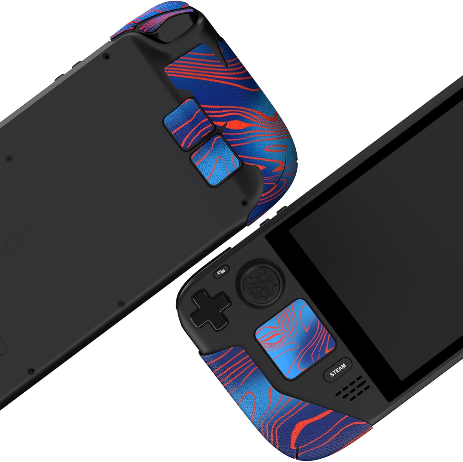 Kit Adesivos PlayVital Steam Deck Grip Antiderrapante Premium 7 Kit Adesivos PlayVital Steam Deck Grip Antiderrapante Premium - Imagem 7