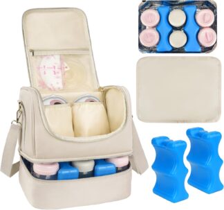 Bolsa Térmica Jaffzora J-Breast Pump para Bombas Tira-Leite