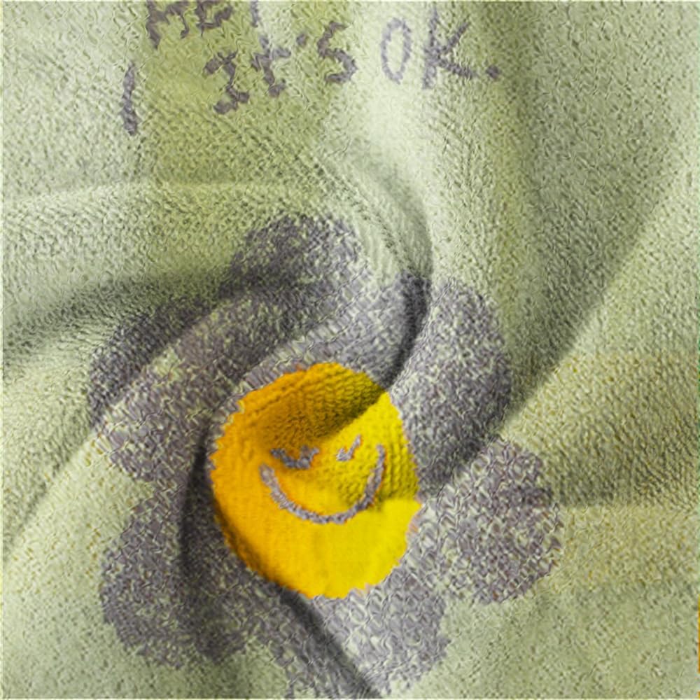 Toalha de Algodão Towel Absorvente e Macia com Estampa Floral 3 Toalha de Algodão Towel Absorvente e Macia com Estampa Floral - Imagem 3