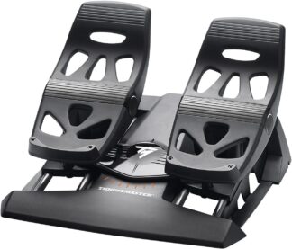 Pedais de Leme Thrustmaster TFRP para Simulador de Voo PC PS4